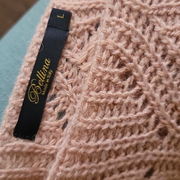 Belina Pullover Longsleeve Knit Sweater Size L in Pale Pink - Picture 8 of 11